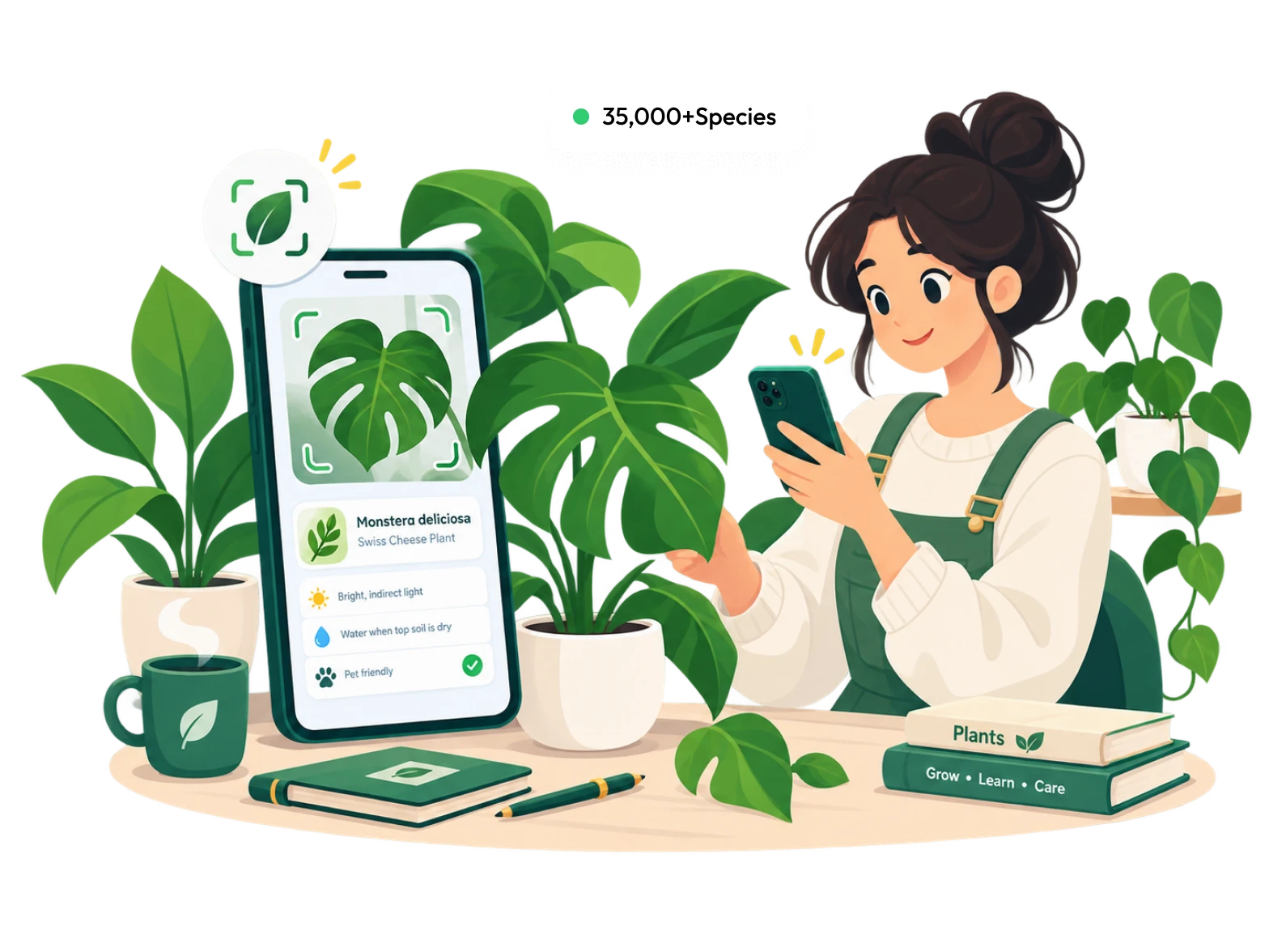 Identify plants with PlantBuddy